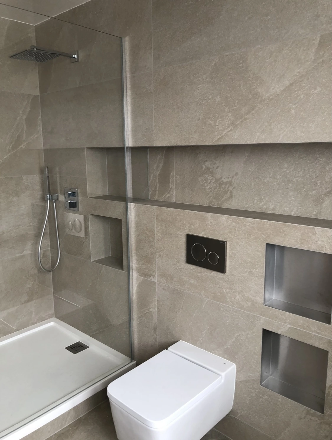 Bathroom renovation project image